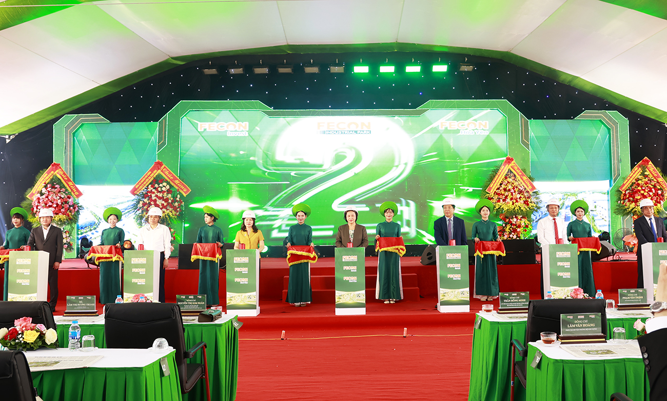 Bắc Ninh: Khởi công Khu công nghiệp FECON IP Hòa Yên