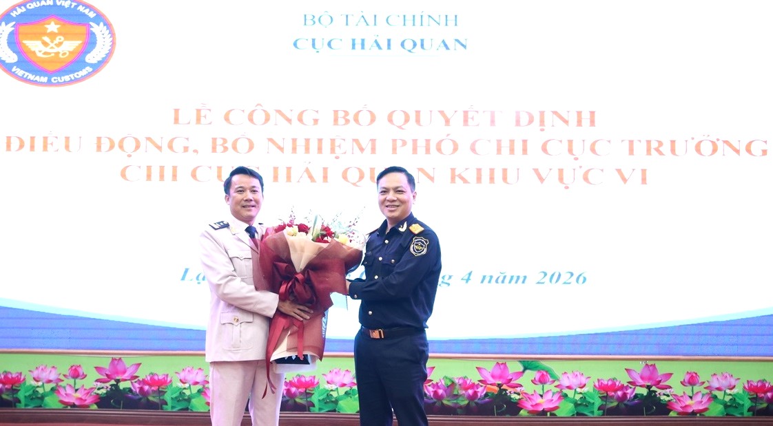 Kiện toàn lãnh đạo Hải quan khu vực VI, nâng cao hiệu quả thực thi nhiệm vụ