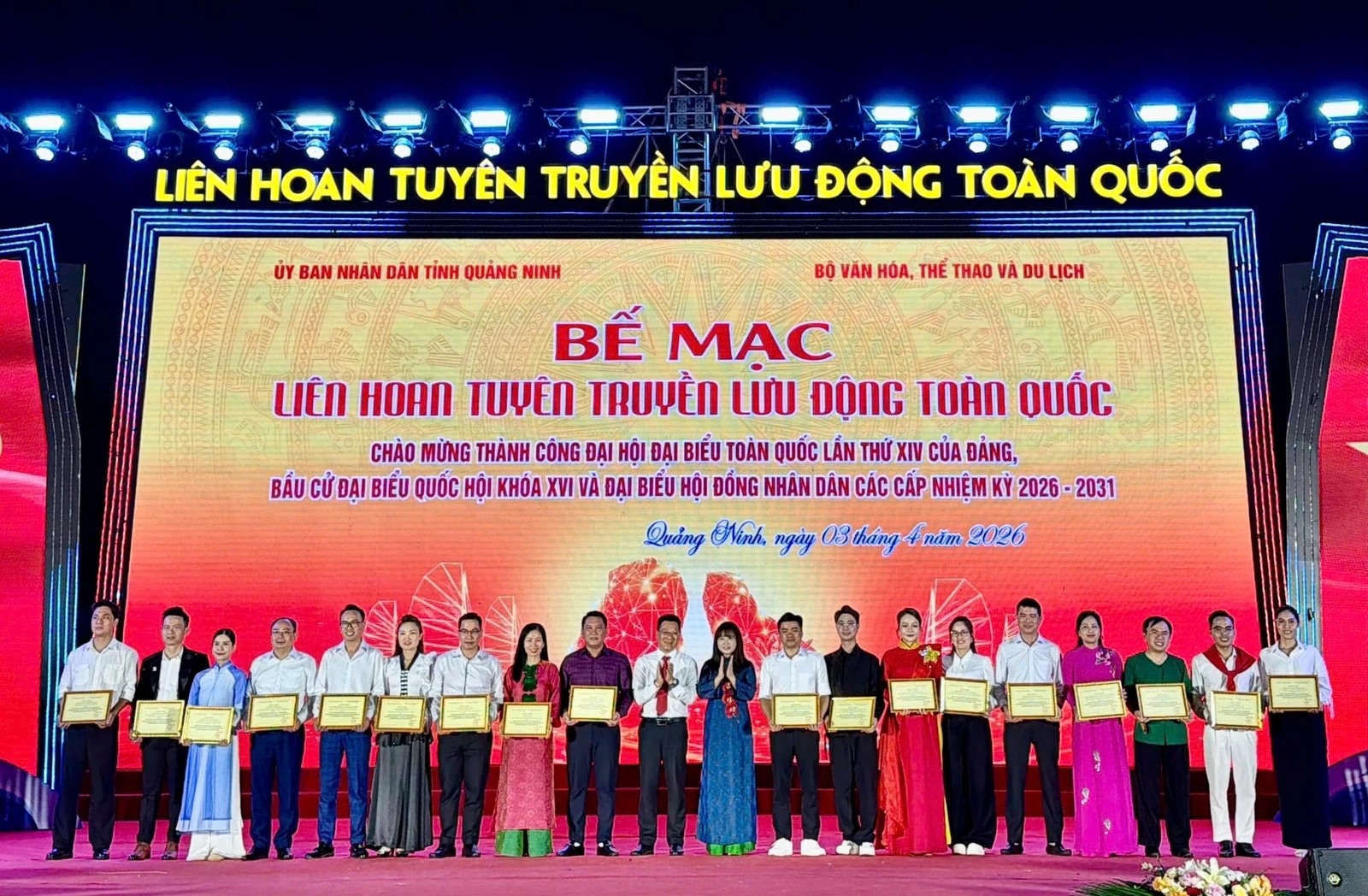 Đoàn Thanh Hóa giành giải cao tại Liên hoan Tuyên truyền lưu động toàn quốc 2026