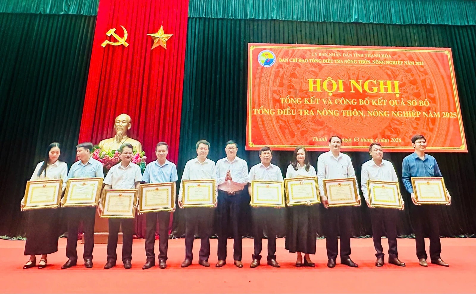 Tổng điều tra nông thôn, nông nghiệp 2025 tại Thanh Hóa bảo đảm chất lượng và tiến độ theo kế hoạch