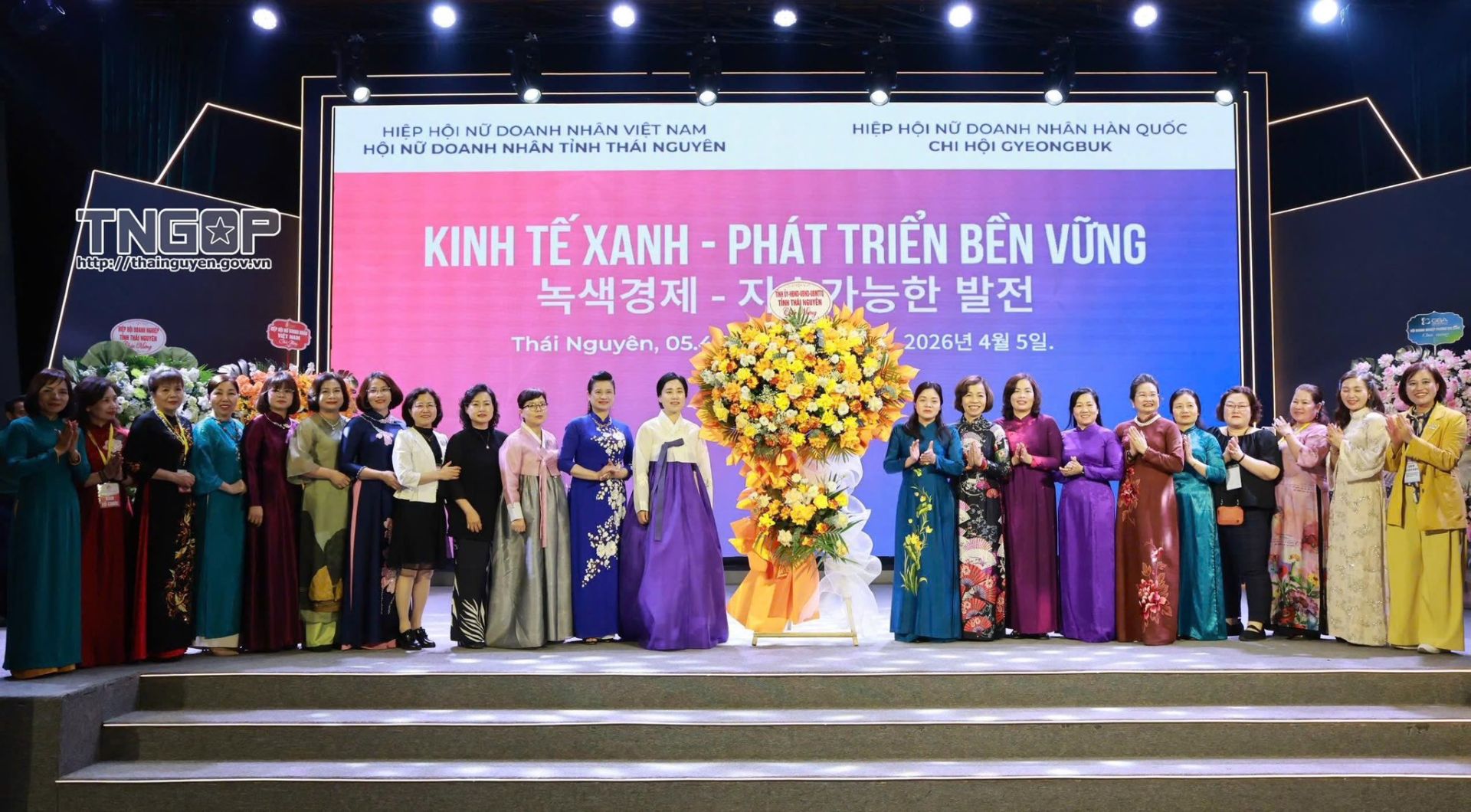 Thúc đẩy hợp tác nữ doanh nhân Thái Nguyên - Gyeongbuk vì kinh tế xanh