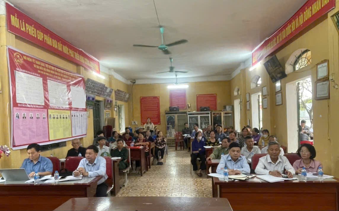 C&aacute;c đại biểu tham dự hội nghị triển khai dự &aacute;n.