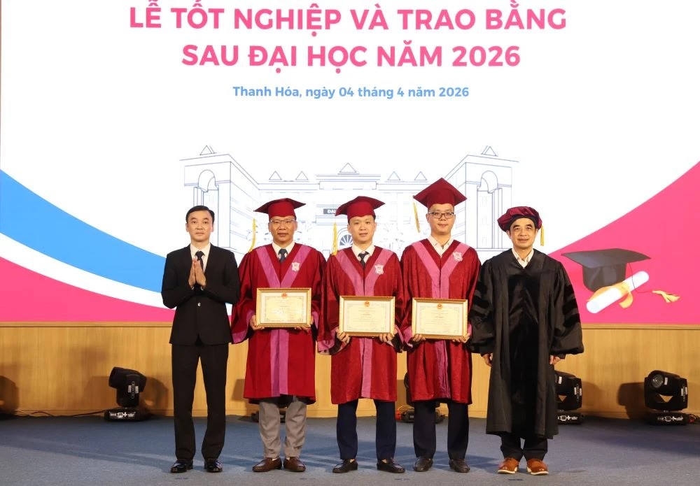 Trường Đại học Y Hà Nội tổ chức Lễ tốt nghiệp và trao bằng sau đại học năm 2026 tại phân hiệu Thanh Hóa