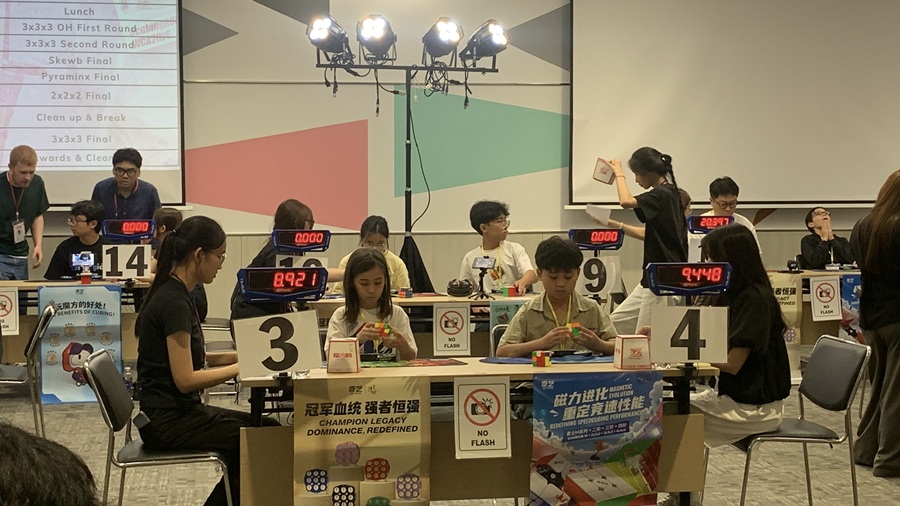 Arena HCMC Spring 2026: Giải Rubik đạt chuẩn WCA thu hút 128 thí sinh từ 7 quốc gia
