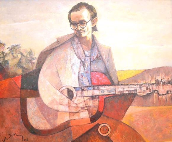 Cố nhạc sỹ Trịnh C&ocirc;ng Sơn qua n&eacute;t cọ của Họa sỹ Vũ Dương &ndash; TP.Đ&agrave; Nẵng