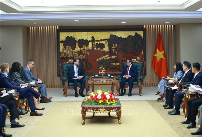 Quang cảnh buổi tiếp. Ảnh: Dương Giang/TTXVN