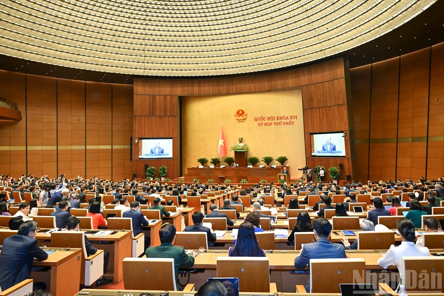 Khai mạc trọng thể Kỳ họp thứ nhất, Quốc hội khóa XVI