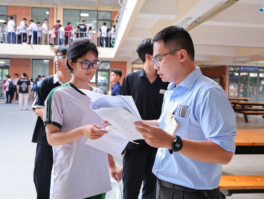 Thí sinh thi đánh giá năng lực đợt 1 tại điểm thi Trường Đại học Công nghệ Kỹ thuật TP.HCM. Ảnh: UTE Thí sinh thi đánh giá năng lực đợt 1 tại điểm thi Trường Đại học Công nghệ Kỹ thuật TP.HCM. Ảnh: UTE