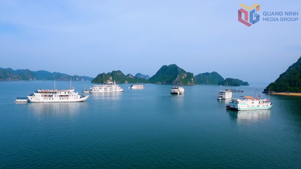 Du lịch tham quan, nghỉ đêm trên vịnh Hạ Long tiếp tục là sản phẩm hấp dẫn, thu hút khách quốc tế Du lịch tham quan, nghỉ đêm trên vịnh Hạ Long tiếp tục là sản phẩm hấp dẫn, thu hút khách quốc tế