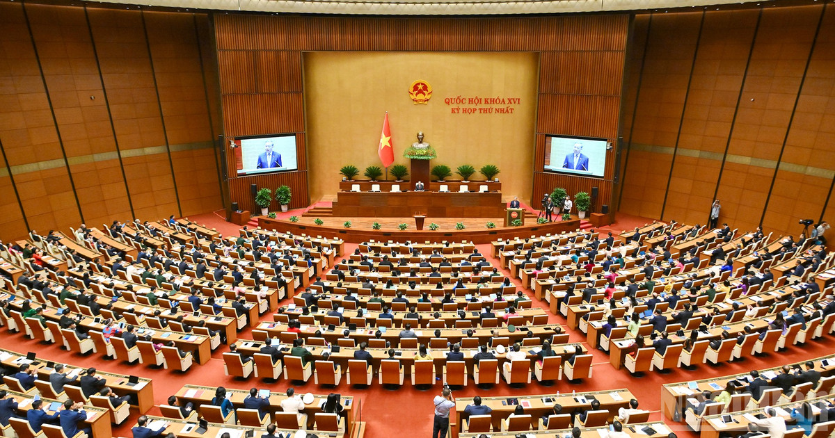 [Ảnh] Khai mạc Kỳ họp thứ nhất, Quốc hội khóa XVI