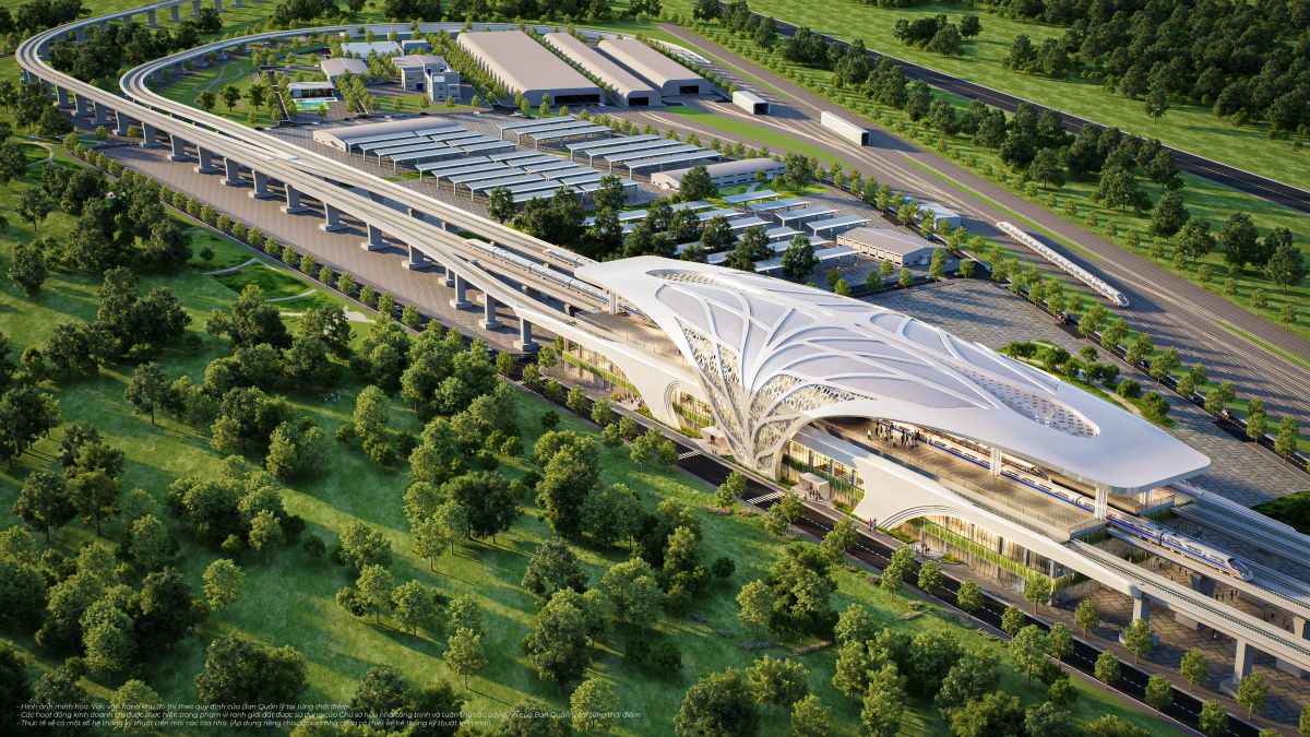 Ga depot Bến Th&agrave;nh - Cần Giờ sẽ đ&oacute;n trọn to&agrave;n bộ luồng kh&aacute;ch từ trung t&acirc;m TP.HCM