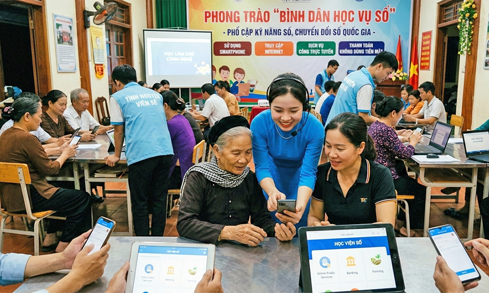 Bắc Ninh triển khai Phong trào “Bình dân học vụ số” năm 2026