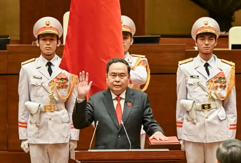 Điện và thư chúc mừng đồng chí Trần Thanh Mẫn được bầu giữ chức Chủ tịch Quốc hội khóa XVI