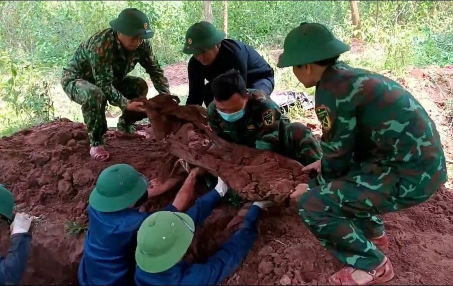 Quảng Trị: Phát hiện và quy tập 3 hài cốt liệt sĩ cùng nhiều di vật