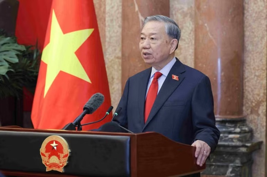 Tổng Bí thư, Chủ tịch nước Tô Lâm phát biểu chỉ đạo tại buổi lễ. Tổng Bí thư, Chủ tịch nước Tô Lâm phát biểu chỉ đạo tại buổi lễ.