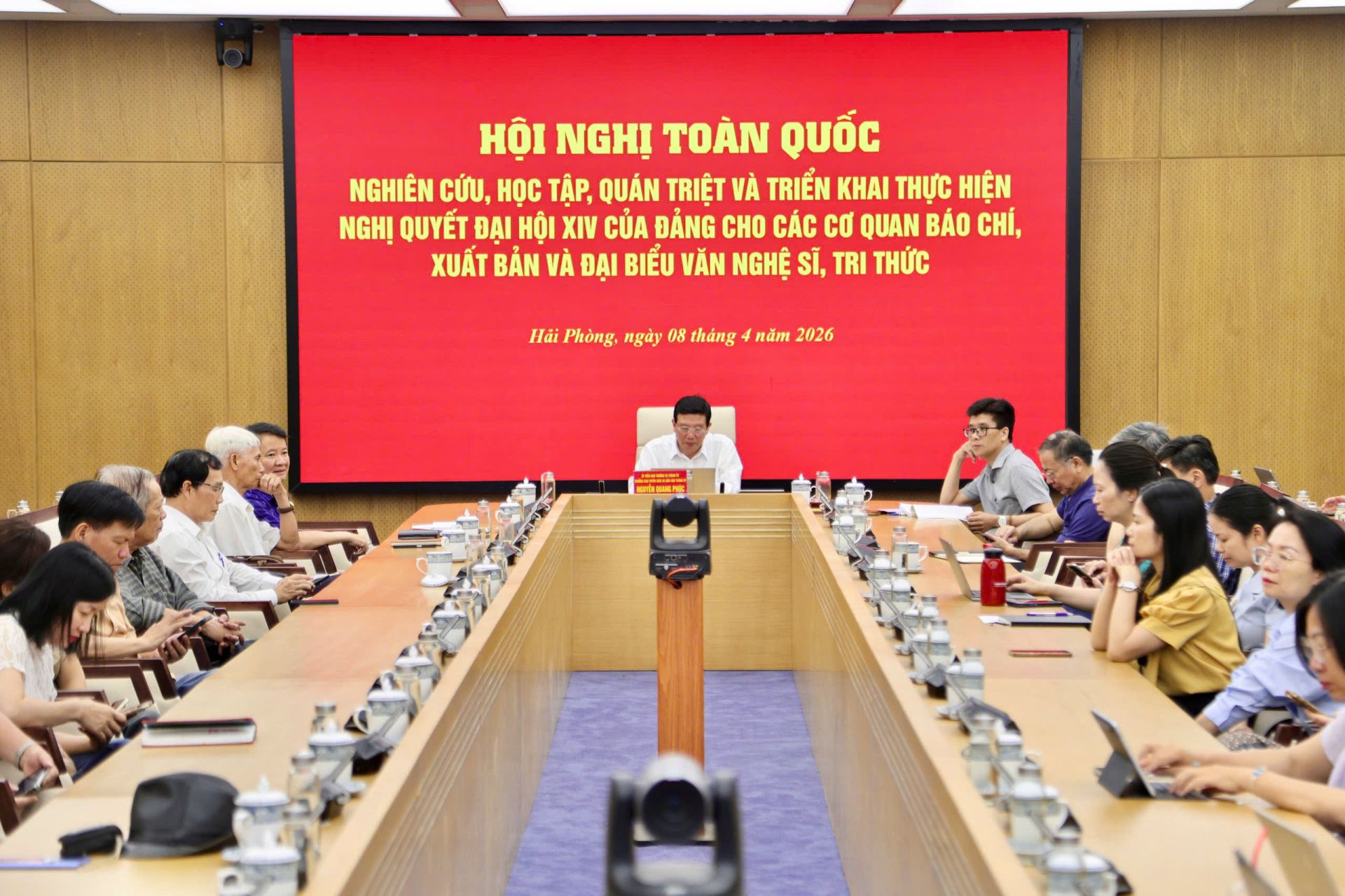 Hải Phòng: Quán triệt Nghị quyết Đại hội XIV của Đảng cho khối báo chí, xuất bản, văn nghệ sĩ và trí thức