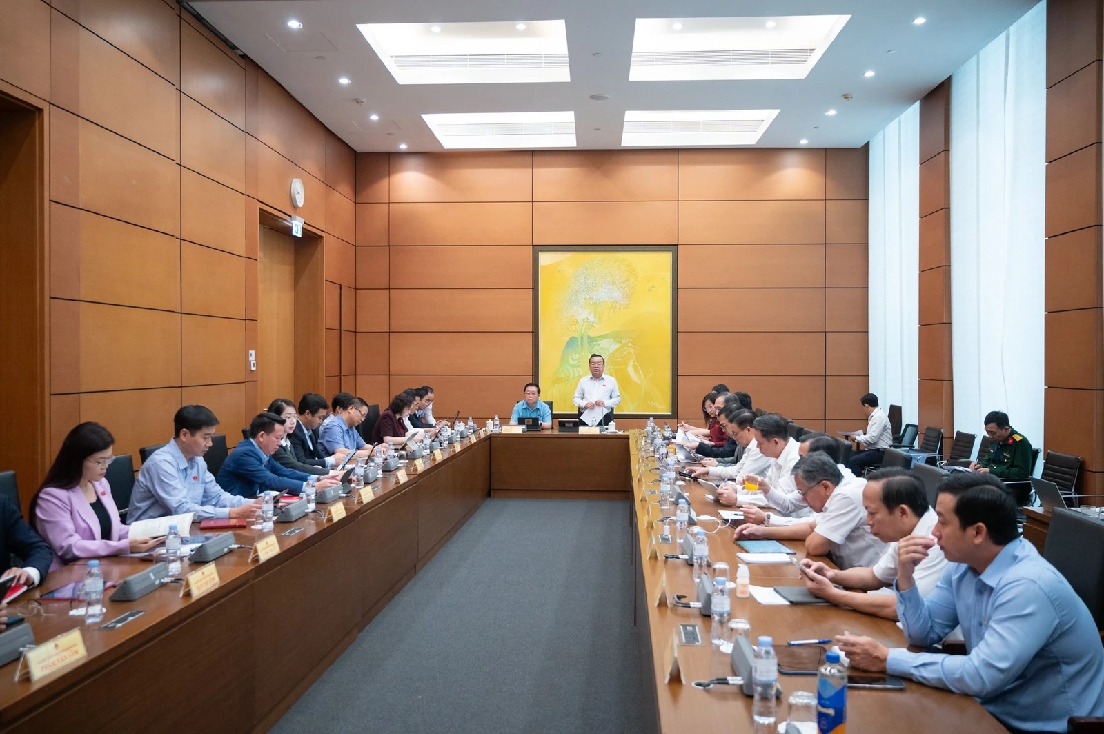 Đoàn Đại biểu Quốc hội tỉnh Thanh Hóa tham gia góp ý vào các dự án Luật