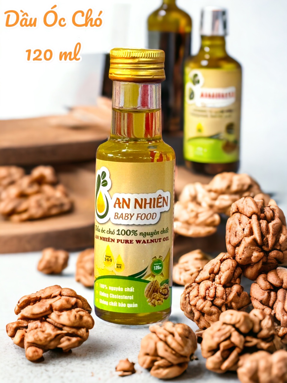 Dầu &oacute;c ch&oacute; lại nổi bật với h&agrave;m lượng Omega-3 cao