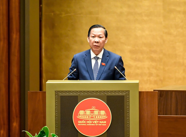 Chủ nhiệm Ủy ban Kinh tế v&agrave; T&agrave;i ch&iacute;nh của Quốc hội Phan Văn M&atilde;i thẩm tra Tờ tr&igrave;nh của Ch&iacute;nh phủ - Ảnh: VGP/Nhật Bắc