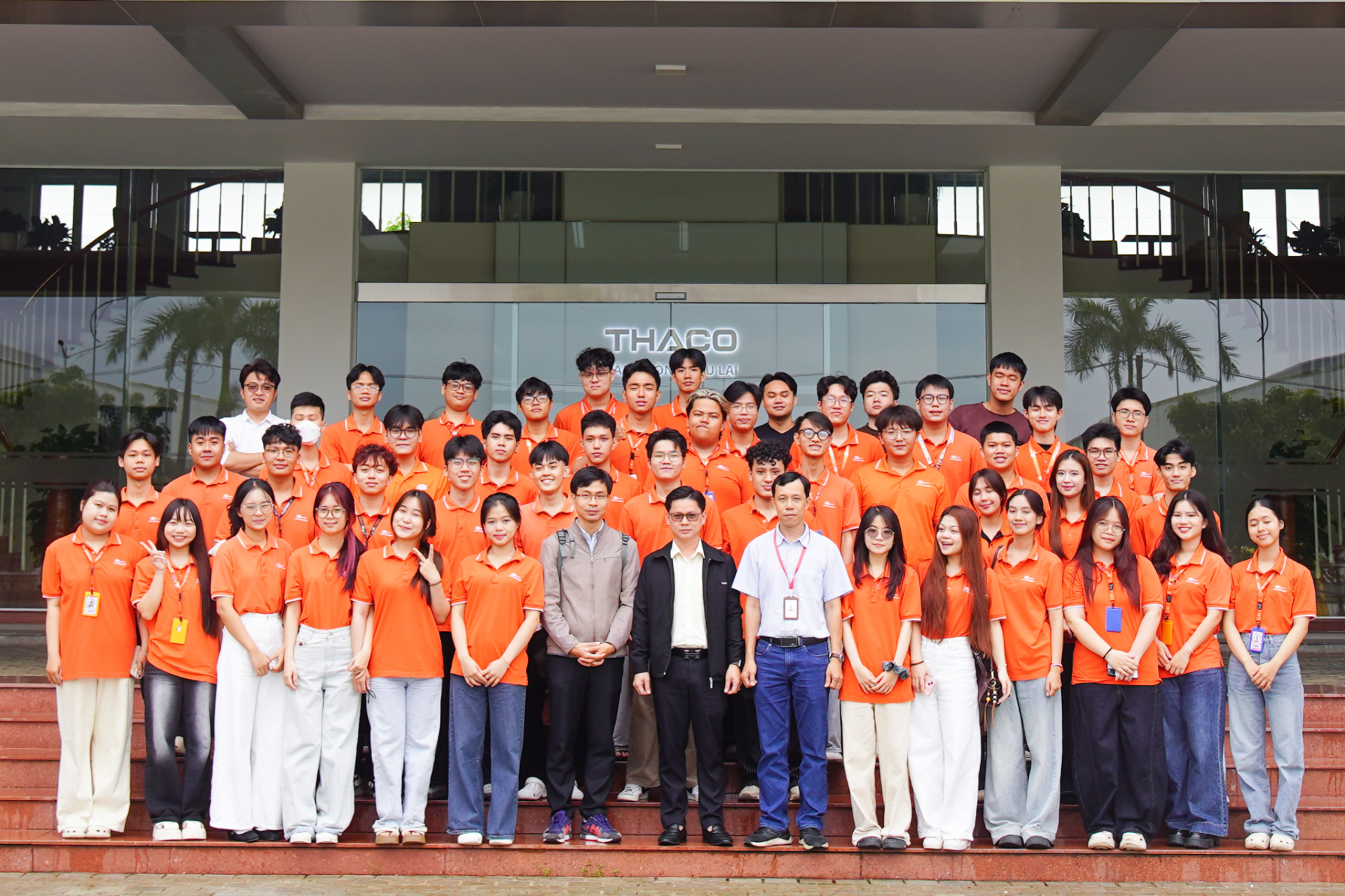 Sinh viên các Trường Đại học khu vực Đà Nẵng tham quan, kiến tập tại THACO Chu Lai