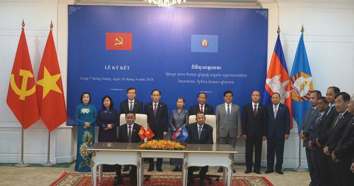 Thường trực Ban Bí thư Trần Cẩm Tú chứng kiến lễ trao Bản ghi nhớ hợp tác giai đoạn 2026-2030