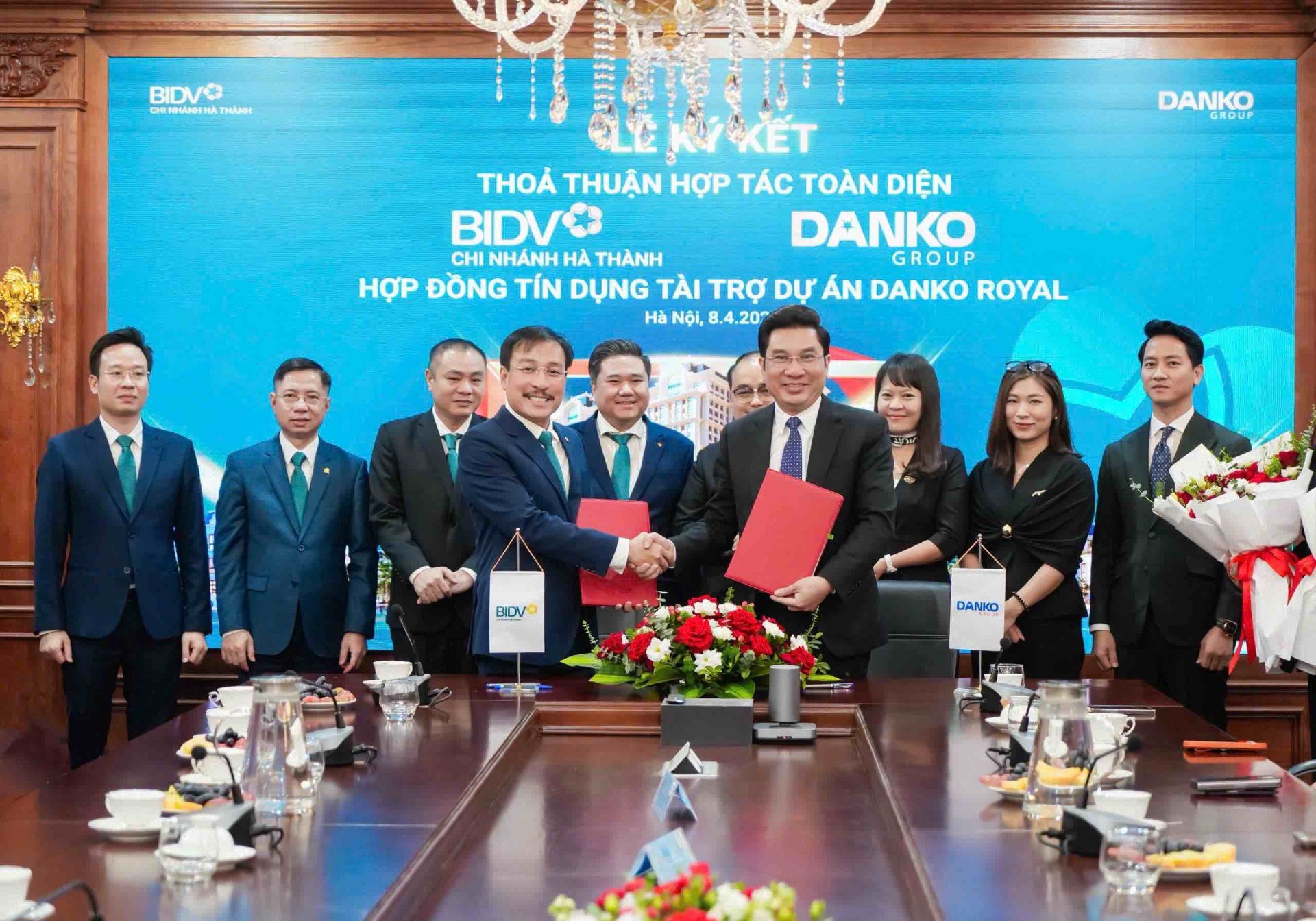 Danko Group “bắt tay” BIDV: Bảo chứng vàng cho tiến độ Danko Royal
