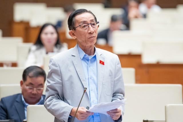 Đại biểu Trần Ho&agrave;ng Ng&acirc;n (đo&agrave;n TP Hồ Ch&iacute; Minh)