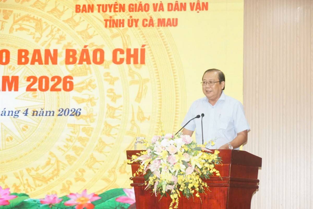 &Ocirc;ng Nguyễn Văn Đen - Ph&oacute; Gi&aacute;m đốc Sở Văn h&oacute;a, Thể thao v&agrave; Du lịch C&agrave; Mau