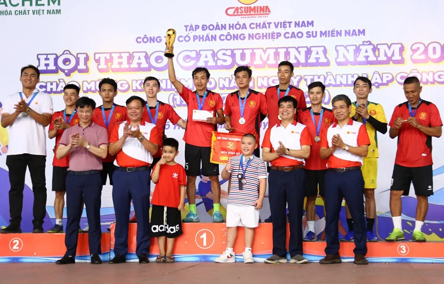 Hội thao Casumina 2026 - Ch&agrave;o mừng 50 năm ng&agrave;y th&agrave;nh lập C&ocirc;ng ty (19/4/1976 &ndash; 19/4/2026)