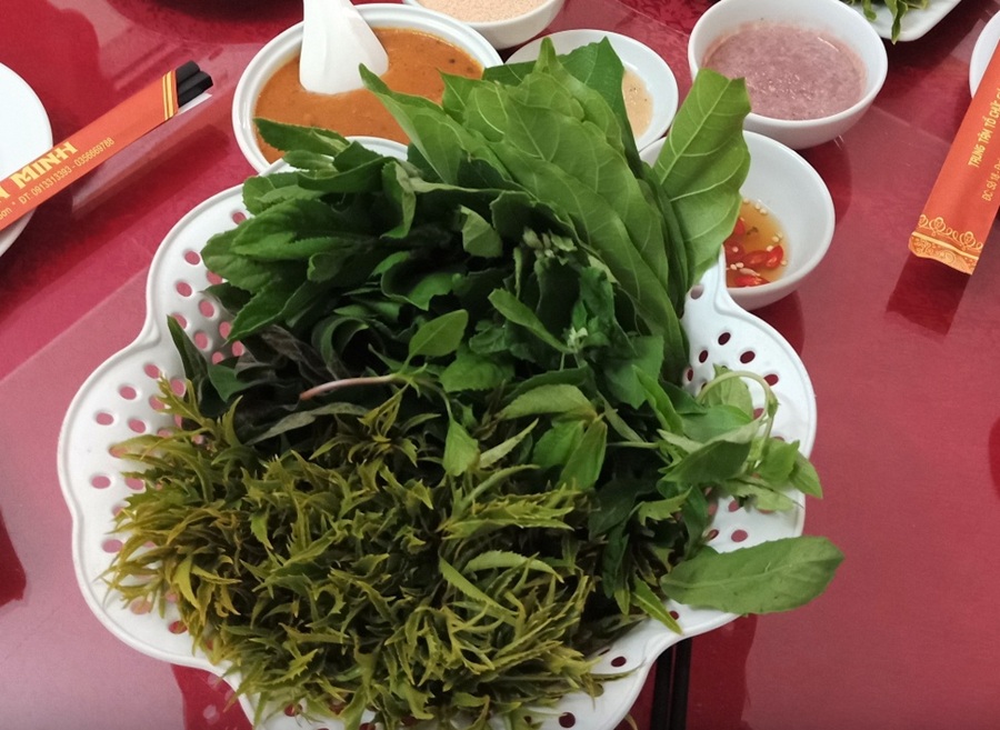 C&aacute;c loại l&aacute; ăn k&egrave;m