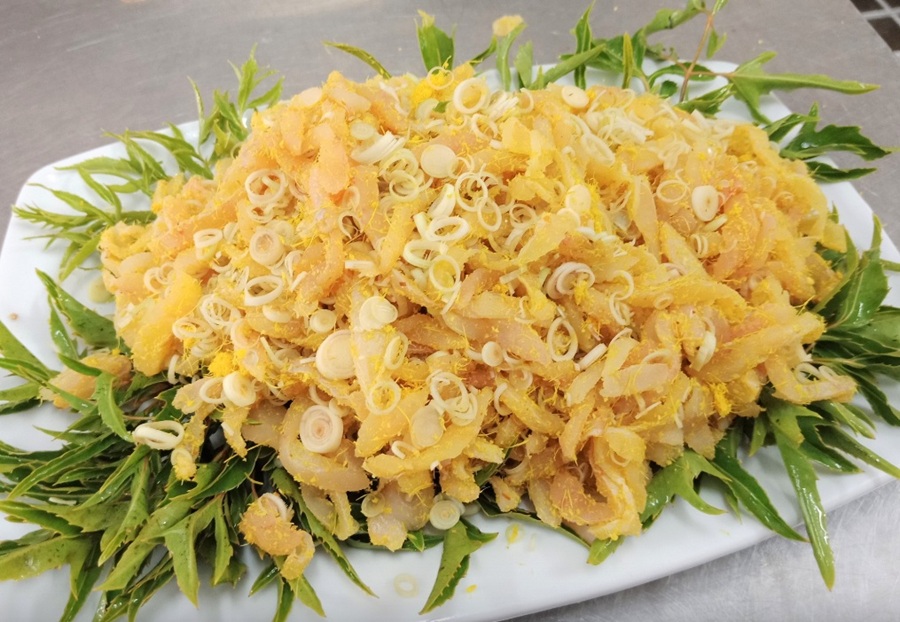 Gỏi nhệch Nga Sơn: Hương vị d&acirc;n d&atilde; từ xứ Thanh