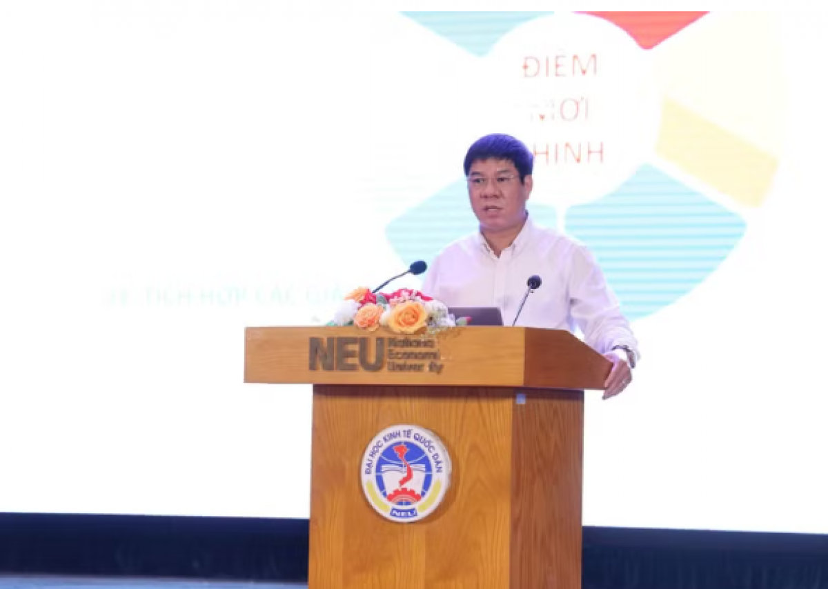 &Ocirc;ng Huỳnh Văn Chương, Cục trưởng Cục Quản l&yacute; chất lượng (Bộ GD&ĐT) - Ảnh: Nguyễn Mạnh