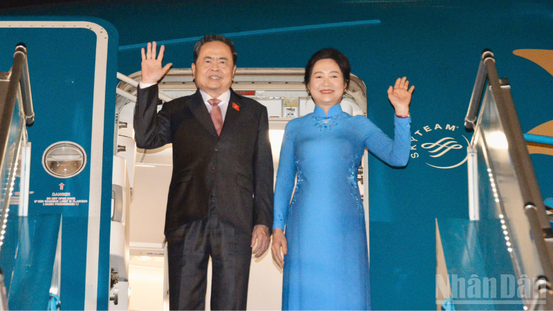 Chủ tịch Quốc hội Trần Thanh Mẫn lên đường tham dự IPU-152, thăm chính thức Cộng hòa Italia