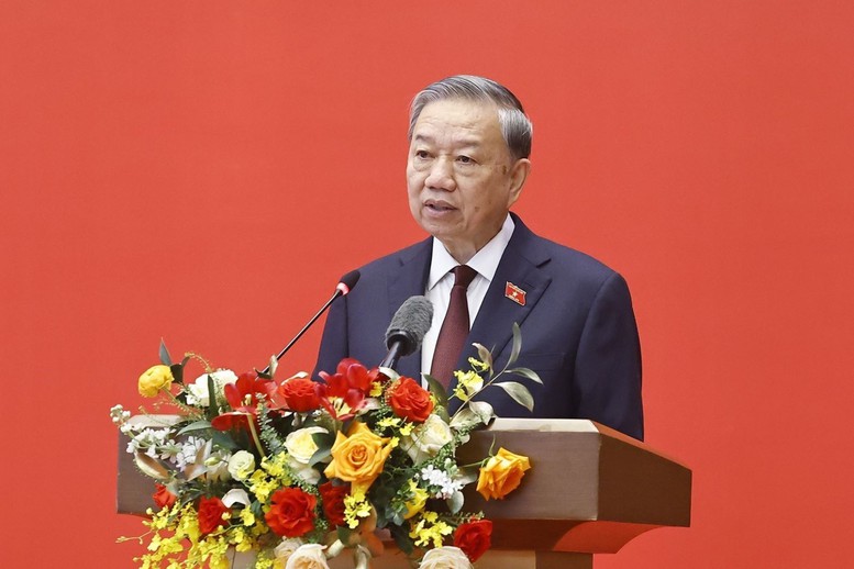 Tổng B&iacute; thư, Chủ tịch nước T&ocirc; L&acirc;m - Ảnh: TTXVN