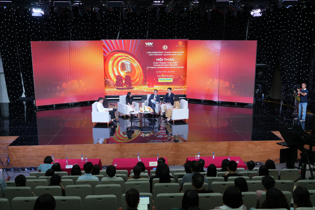 Hội thảo “Phát thanh trực tiếp trong kỷ nguyên mới - Kỹ năng chinh phục công chúng"