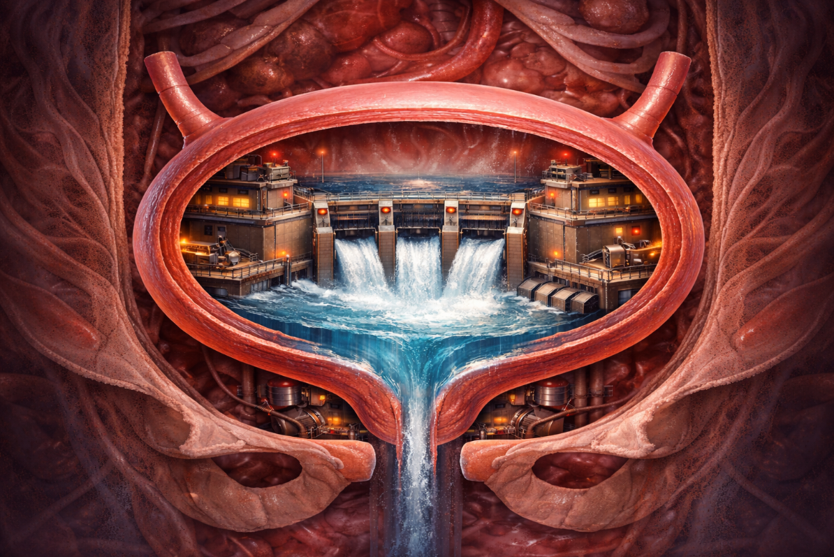 Đi tiểu nhiều lần nhưng &iacute;t nước do &ldquo;chiếc đập nước&rdquo; b&agrave;ng quang suy yếu