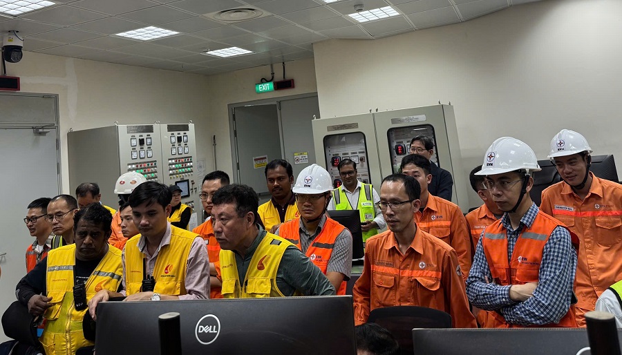 Tổ máy 1 Nhà máy Nhiệt điện Quảng Trạch I hòa lưới lần đầu thành công