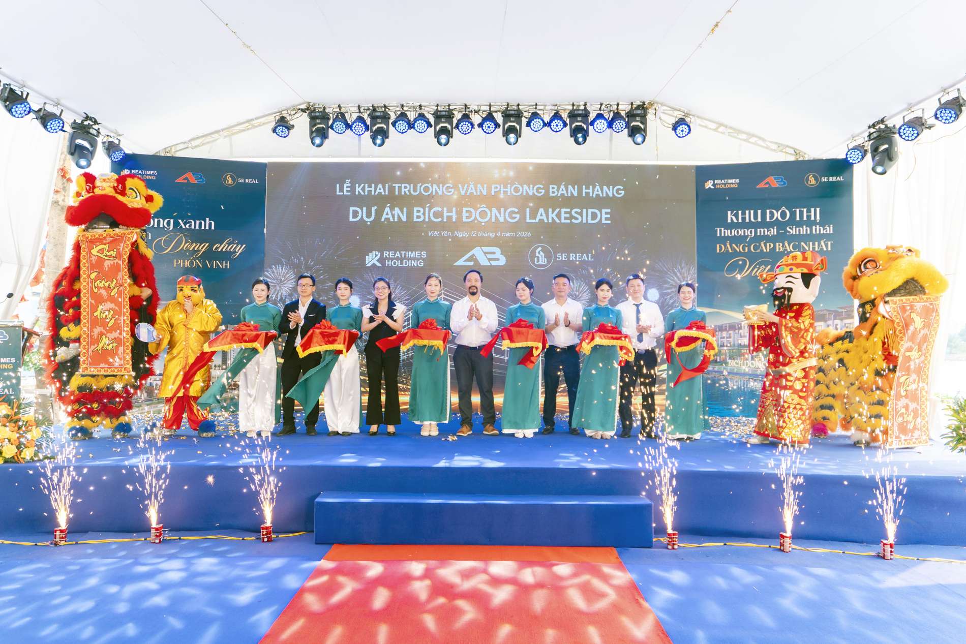 Ch&iacute;nh thức khai trương Văn ph&ograve;ng b&aacute;n h&agrave;ng v&agrave; giới thiệu dự &aacute;n B&iacute;ch Động Lakeside tại phường Việt Y&ecirc;n, tỉnh Bắc Ninh.