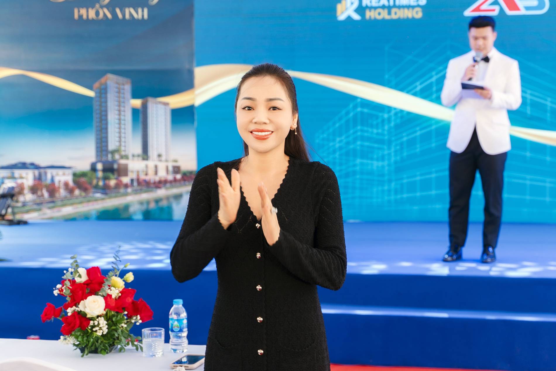 B&agrave; Cao Thị Thanh Nga - Chủ tịch Reatimes Holding.