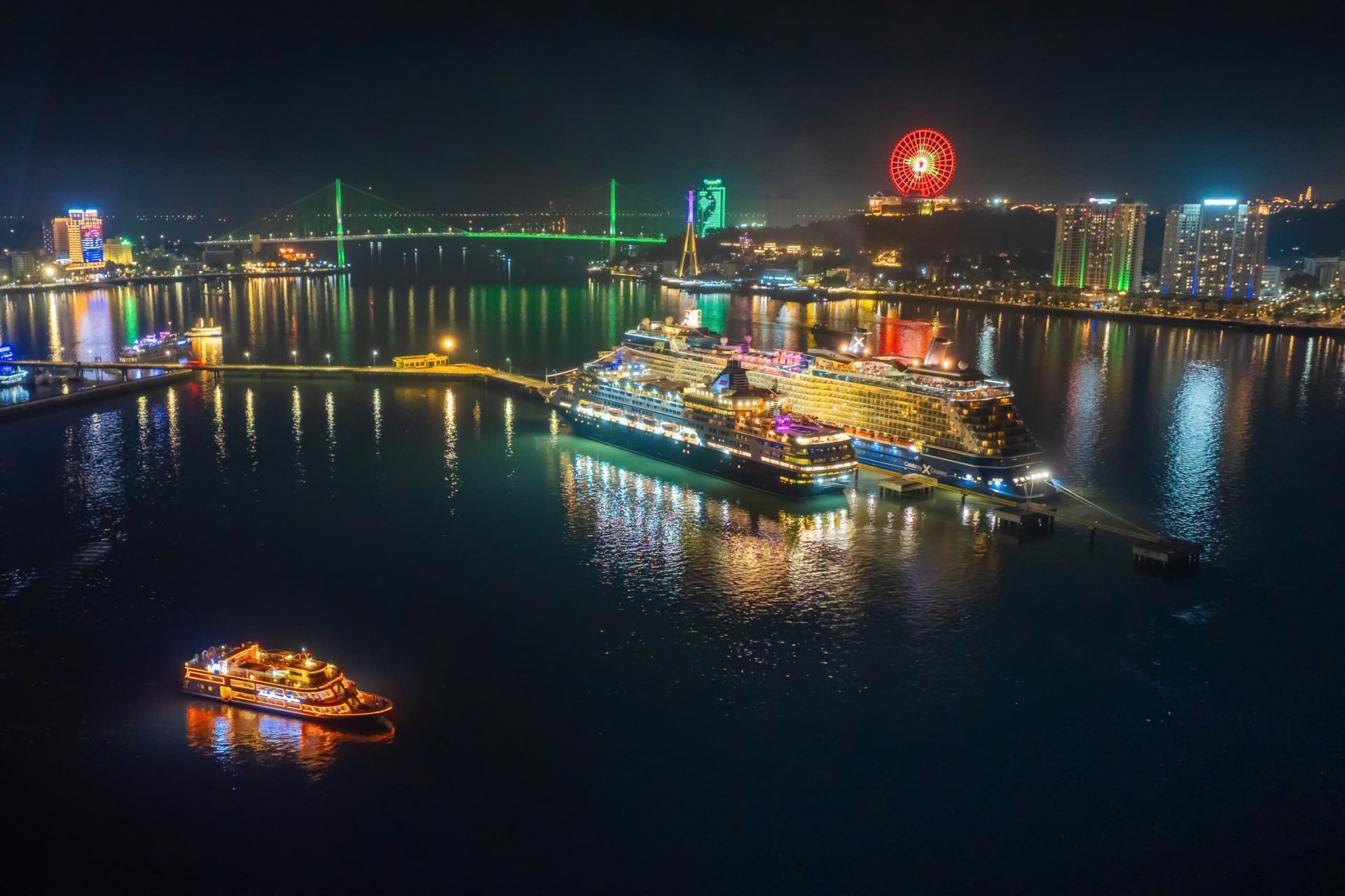 Cảng t&agrave;u kh&aacute;ch quốc tế Hạ Long &ndash; điểm nhấn về hạ tầng gia tăng kết nối Sun Elite City với c&aacute;c thị trường quốc tế. Ảnh: &Aacute;nh Dương