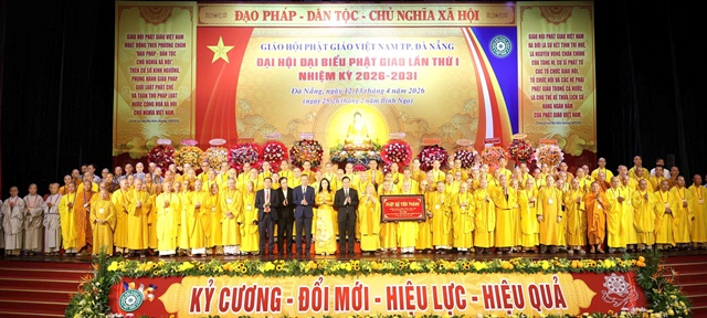 Ra mắt Ban Trị sự Gi&aacute;o hội Phật gi&aacute;o Việt Nam th&agrave;nh phố nhiệm kỳ 2026 - 2031. H&ograve;a thượng Th&iacute;ch Phước Minh được suy cử t&acirc;n Trưởng ban Trị sự Gi&aacute;o hội Phật gi&aacute;o Việt Nam th&agrave;nh phố nhiệm kỳ 2026-2031