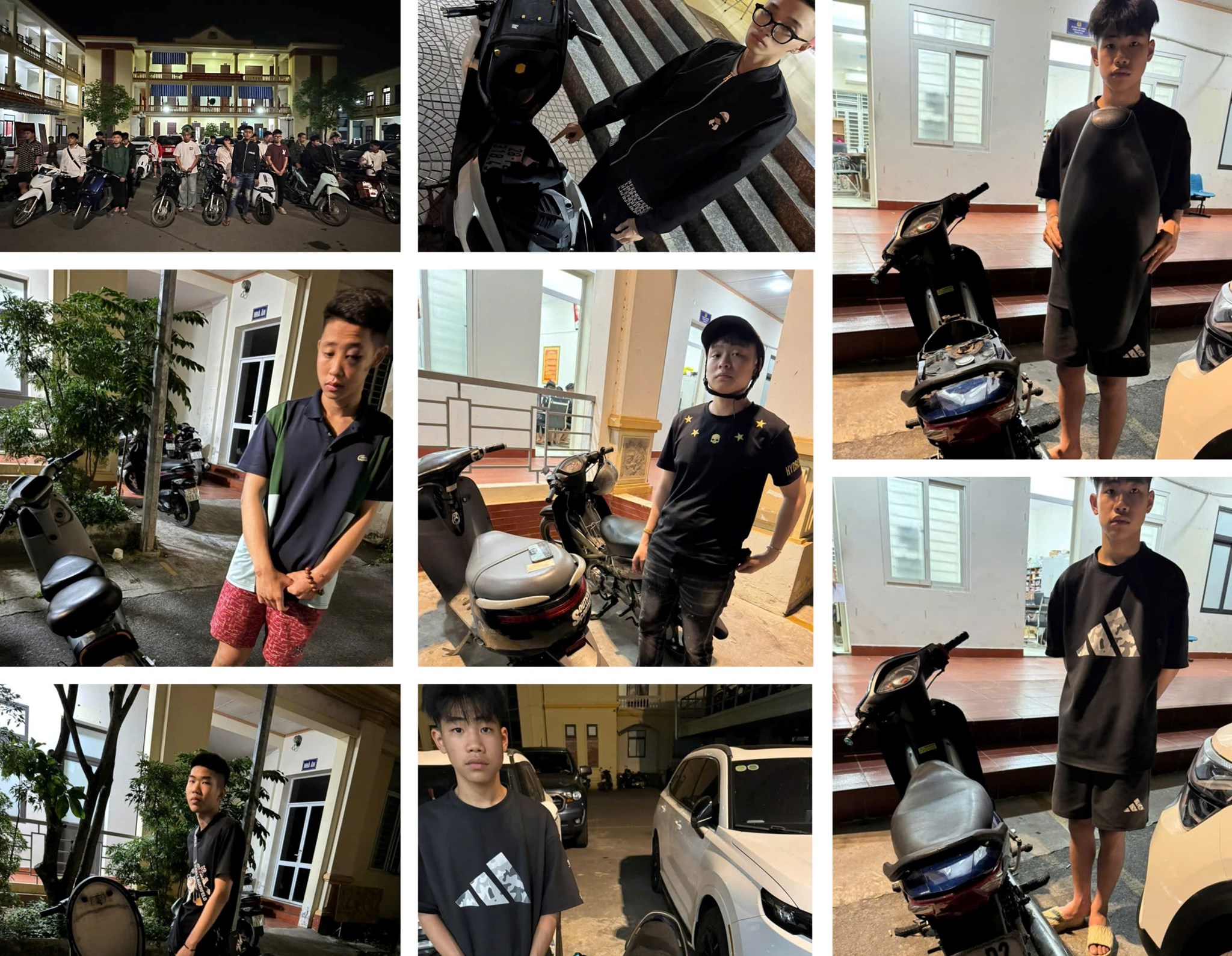 C&aacute;c trường hợp vi phạm trật tự an to&agrave;n giao th&ocirc;ng đ&ecirc;m 11/4/2026.