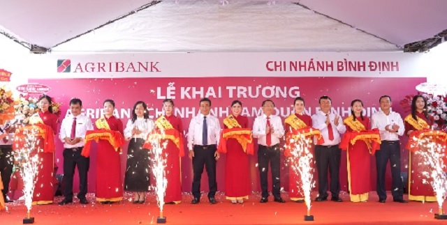 Gia Lai khai trương Agribank Chi nhánh Tam Quan