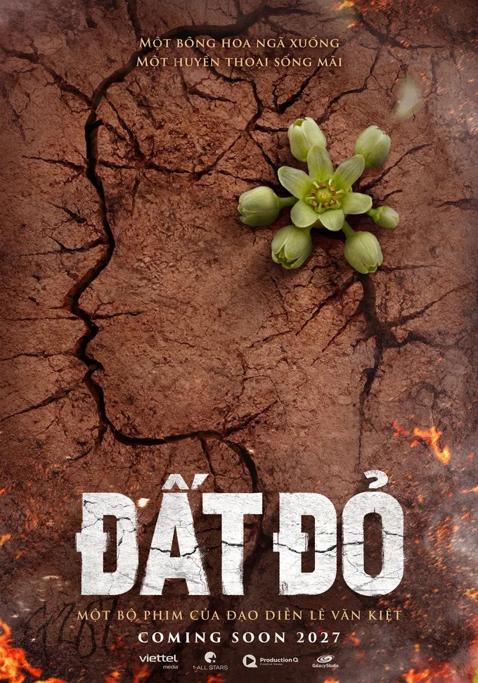 H&igrave;nh ảnh đầu ti&ecirc;n c&ocirc;ng bố dự &aacute;n phim Đất đỏ. Ảnh: ĐPCC