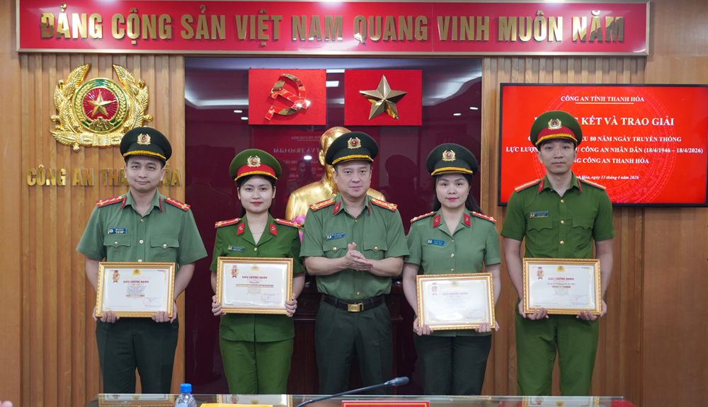 Tổng kết, trao giải cuộc thi viết tìm hiểu 80 năm Ngày truyền thống lực lượng Tham mưu Công an nhân dân