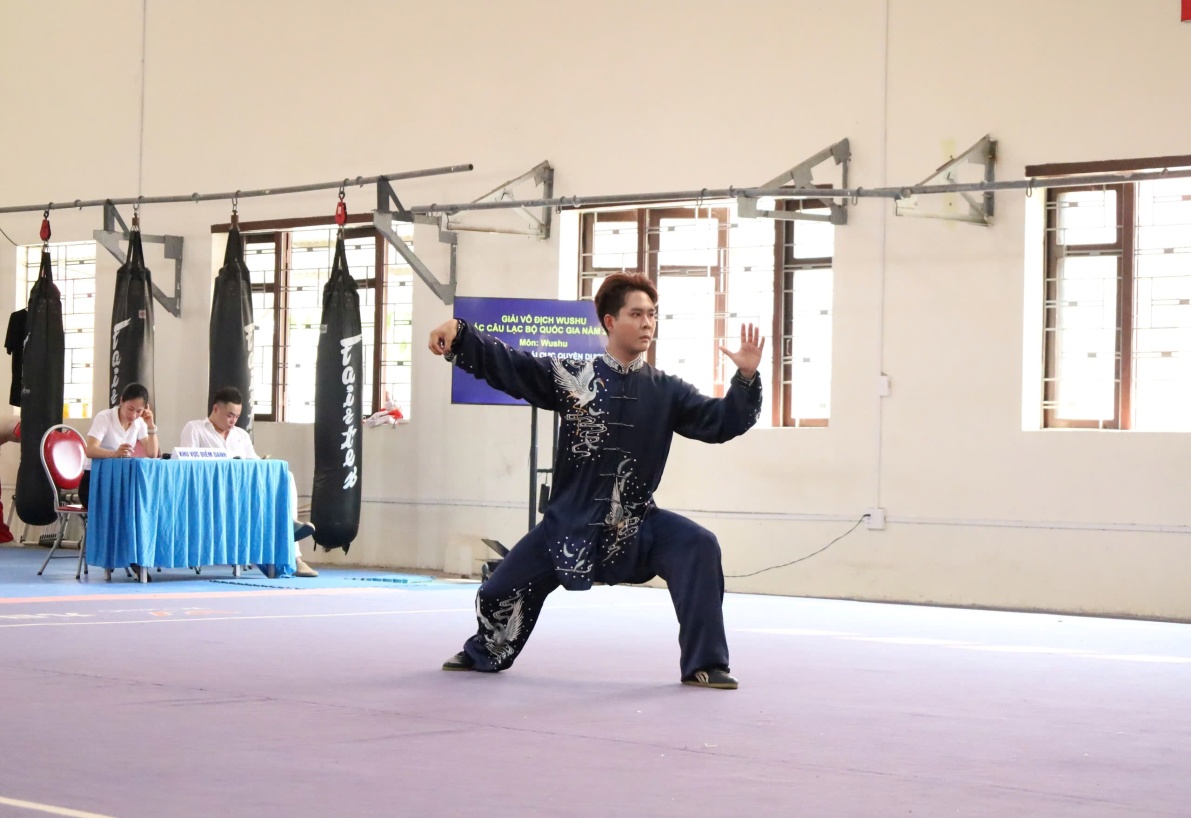 H&igrave;nh ảnh thi đấu nội dung Taolu