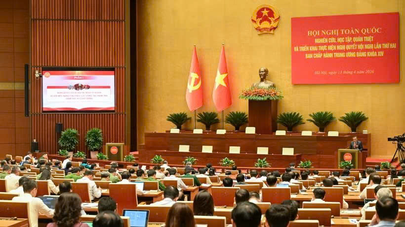 To&agrave;n cảnh hội nghị. Ảnh (DUY LINH)