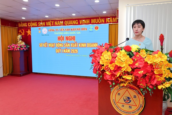 Đại diện c&aacute;c ph&ograve;ng ban, đơn vị đ&atilde; tr&igrave;nh b&agrave;y tham luận, đưa ra c&aacute;c giải ph&aacute;p n&acirc;ng cao chất lượng sản phẩm, tối ưu h&oacute;a sản xuất v&agrave; đảm bảo an to&agrave;n sản xuất để ho&agrave;n th&agrave;nh nhiệm vụ Qu&yacute; II v&agrave; cả năm 2026.