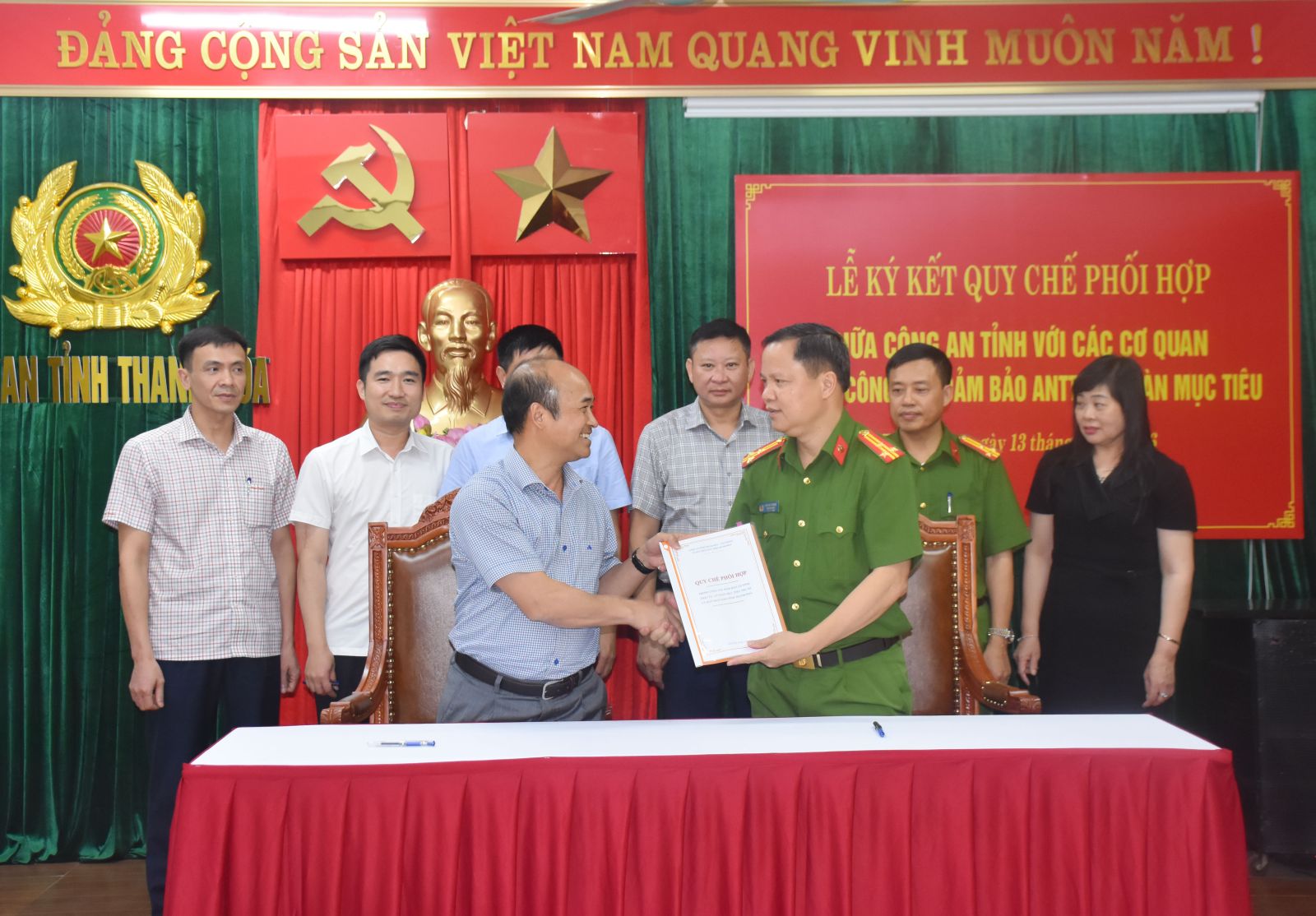 C&aacute;c đơn vị k&yacute; kết Quy chế phối hợp