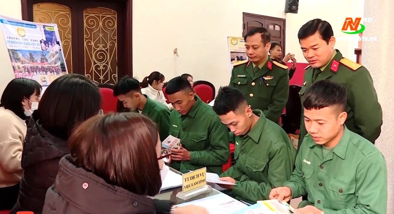 Ninh Bình triển khai giải pháp đào tạo nghề, hỗ trợ việc làm cho thanh niên xuất ngũ
